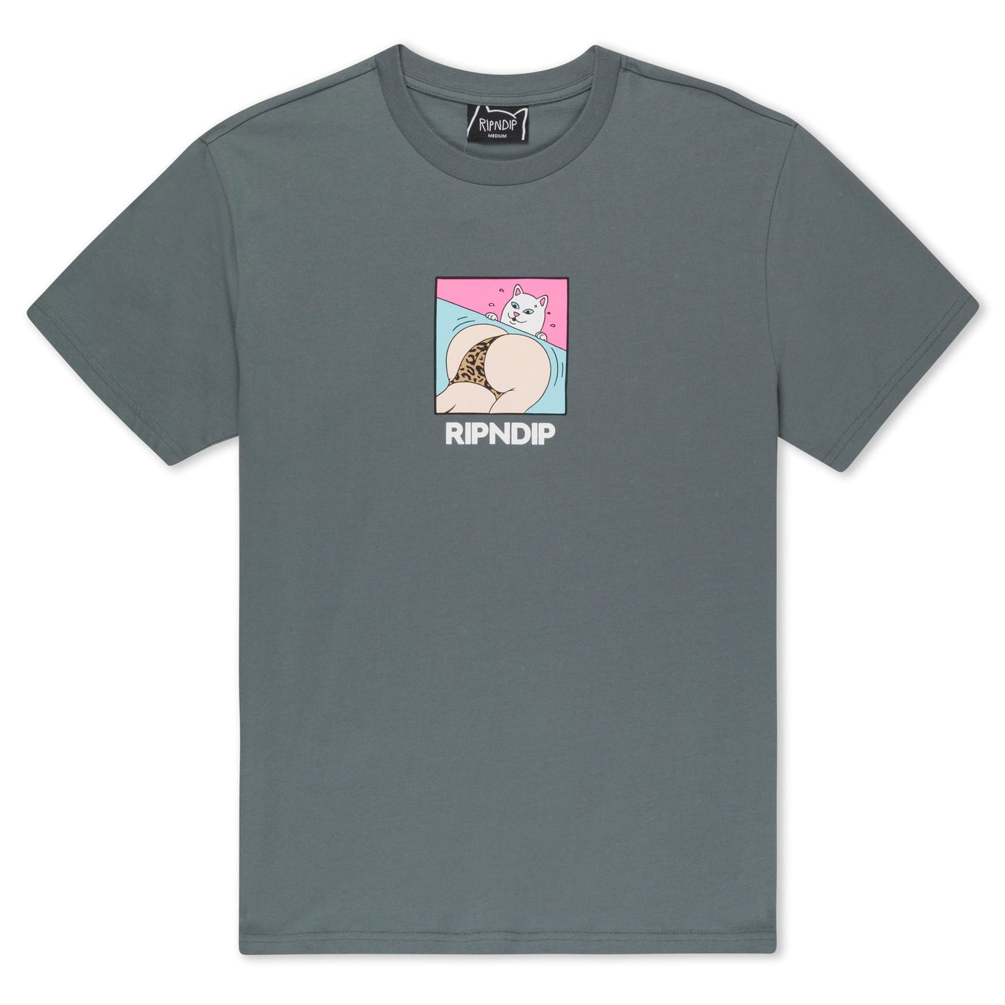 T-Shirt Peaches and Nerm verde