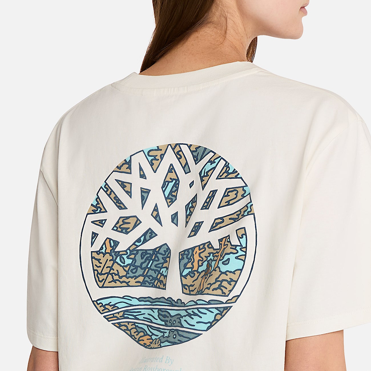 T-Shirt Albero panna