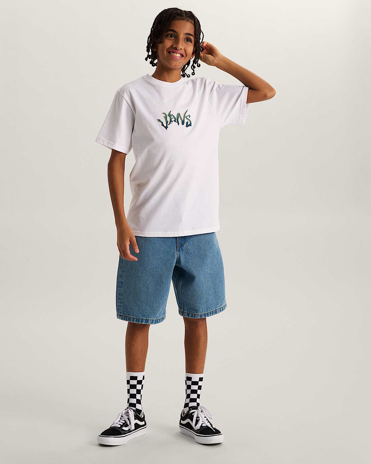 Pantaloncini Check 5 baggy denim - 8/20 ANNI