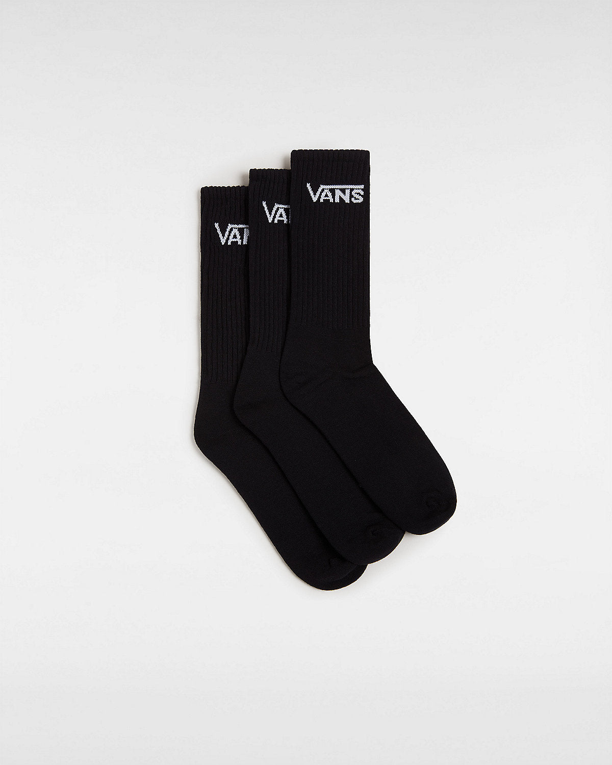 Calze Vans crew nero - 3 paia