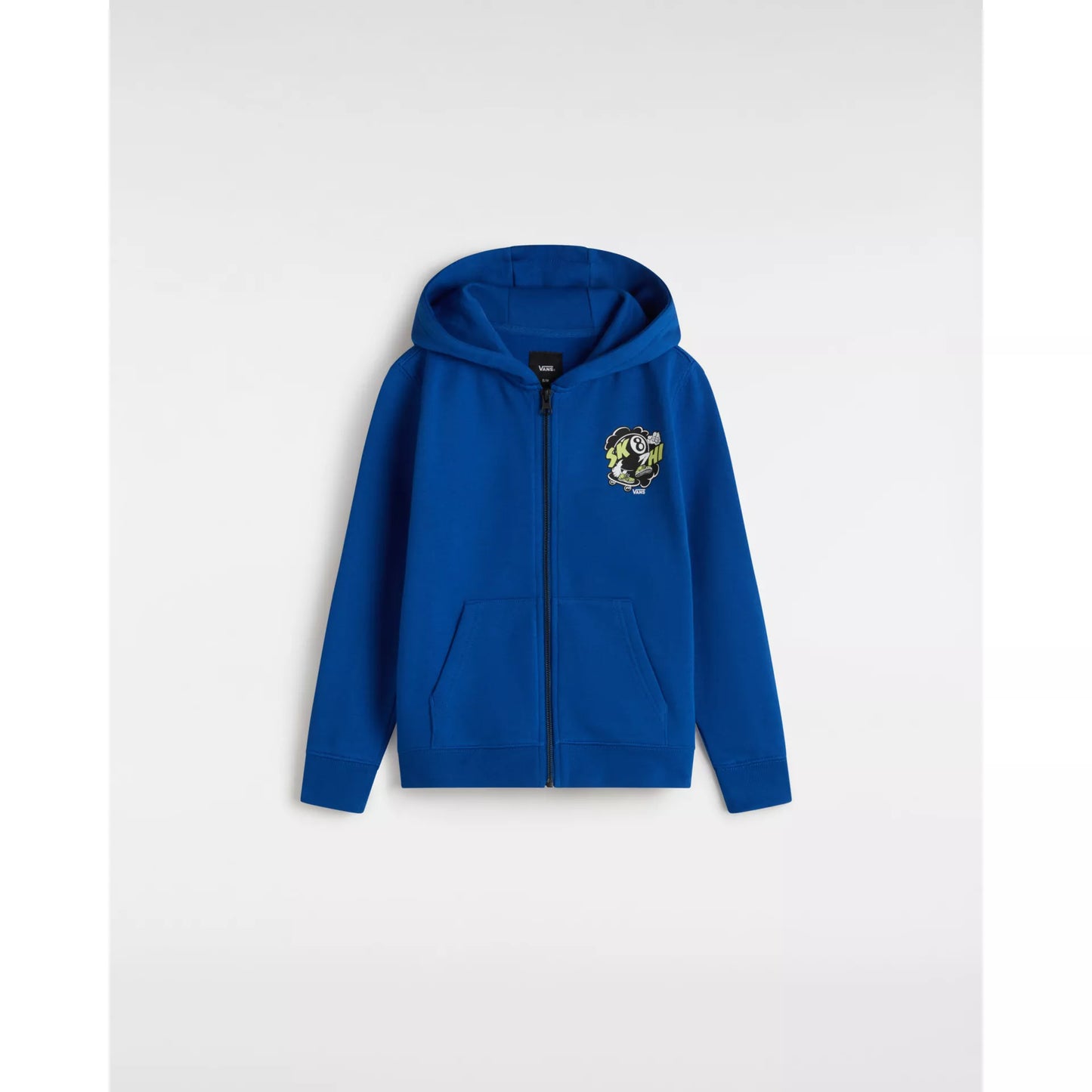 Felpa Sk8 hi full zip con cappuccio blu - 2/8 ANNI