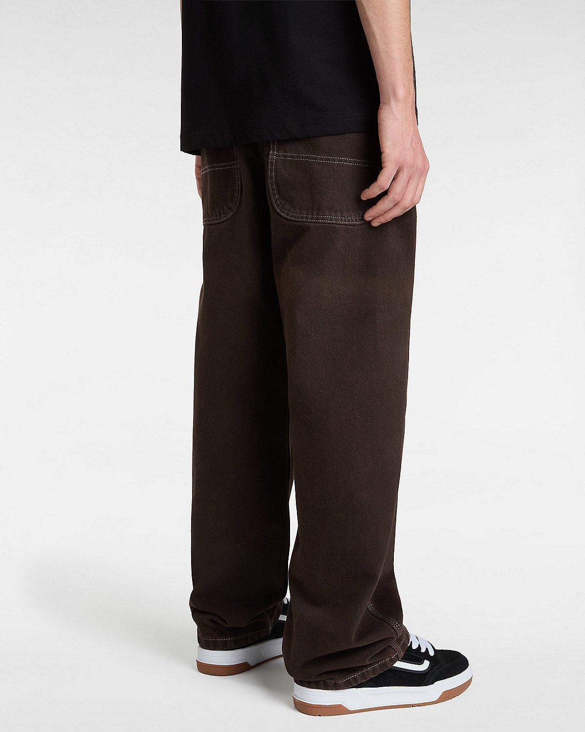 Jeans Check 5 nero