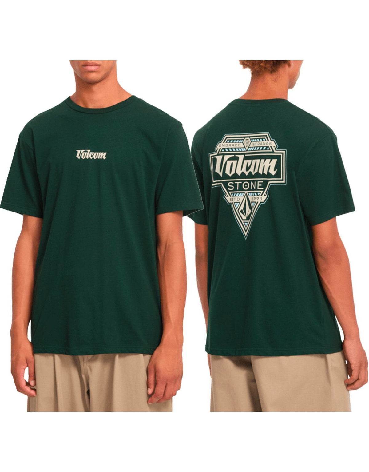 T-Shirt Linear verde