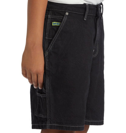 Pantaloncino carpenter baggy nero - 8 ANNI / 16 ANNI
