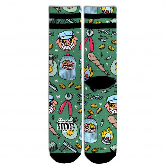 Calze American Socks Heist Havoc