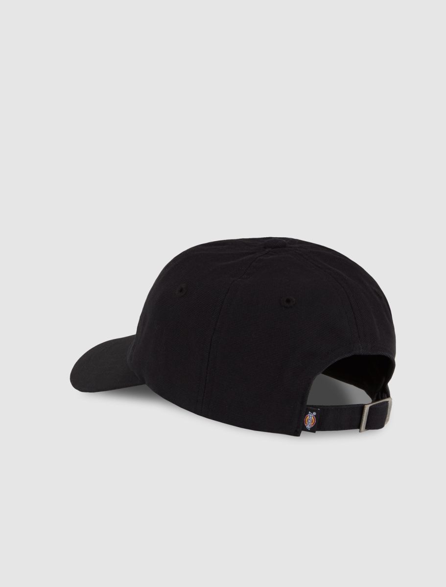 Cappellino Duck in canvas nero