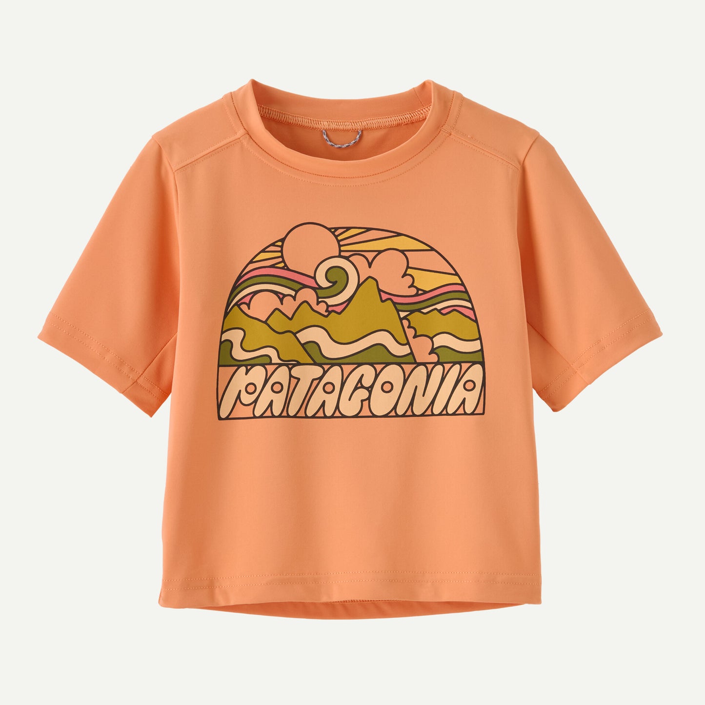 T-shirt Baby Capilene arancio - 6-12 MESI / 5 ANNI