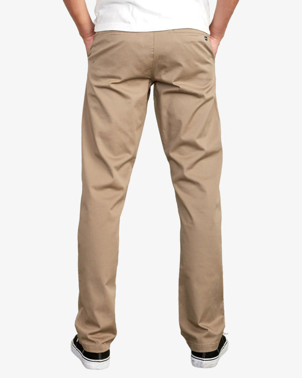 Pantalone The weekend stretch tabacco