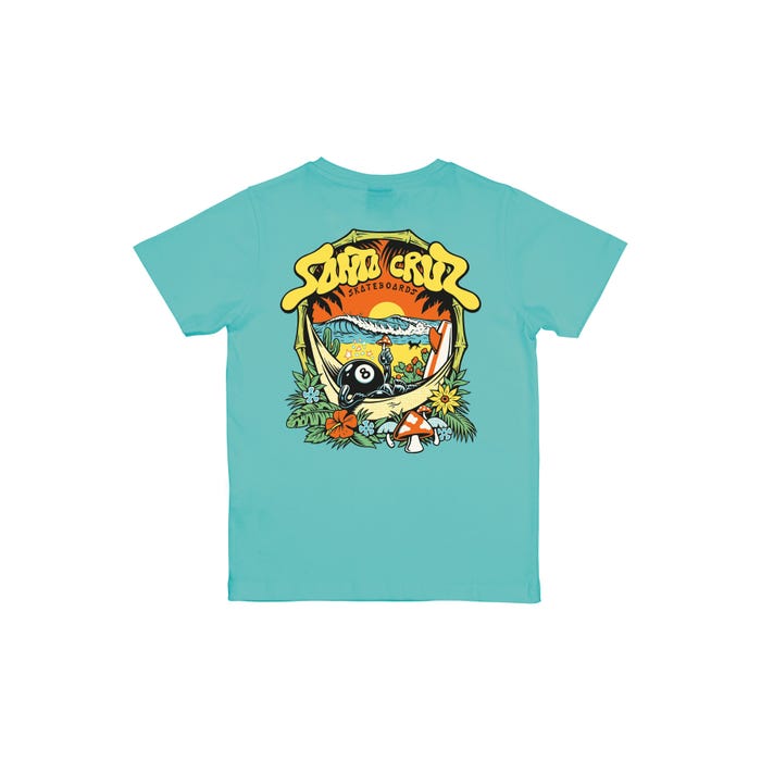 T-Shirt Winkowski 8Baller trip acquamarina - 6/14 ANNI