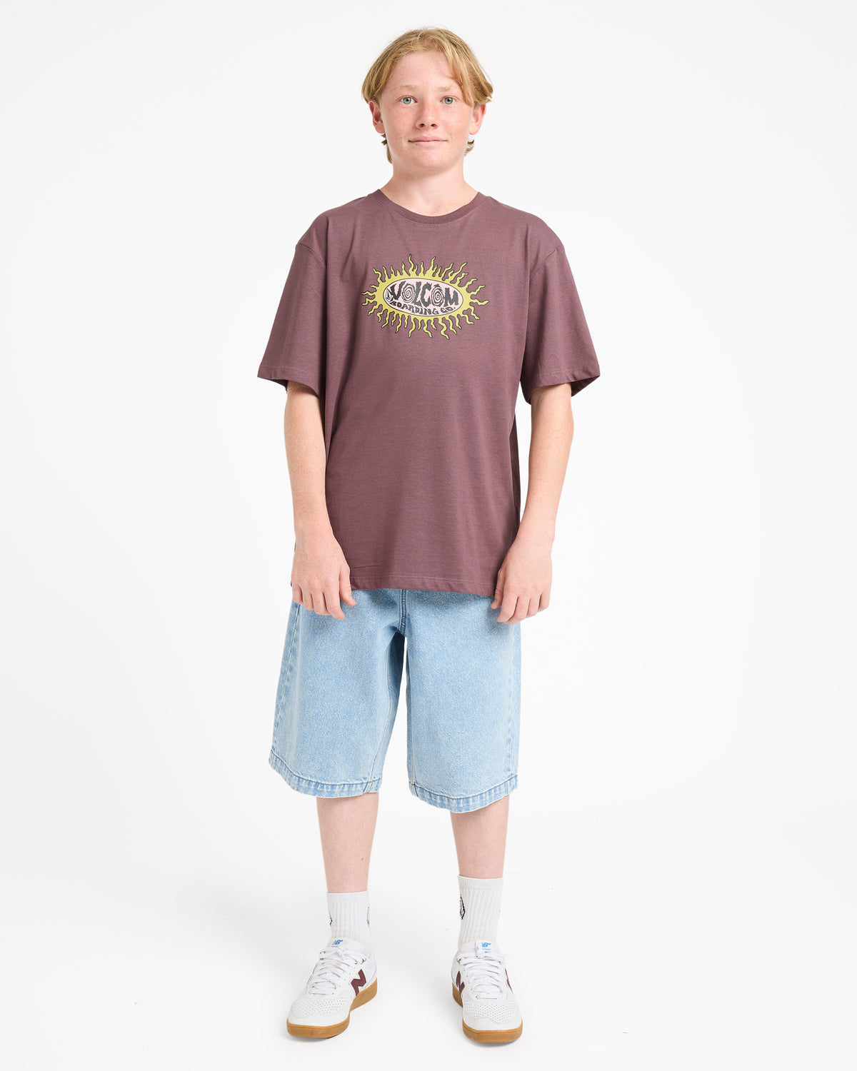 Pantaloncini Freazy loose denim chiaro - 8/16 ANNI