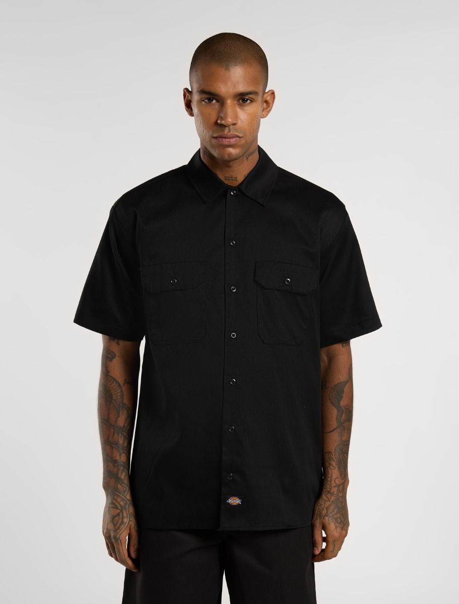Camicia da lavoro nero
