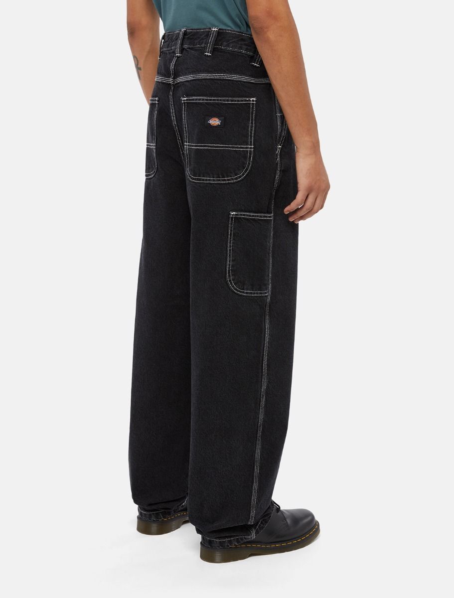 Jeans Madison slavato nero