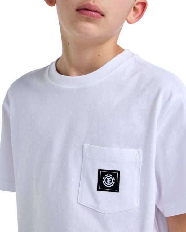 T-Shirt Icon label bianco - 8/16 ANNI