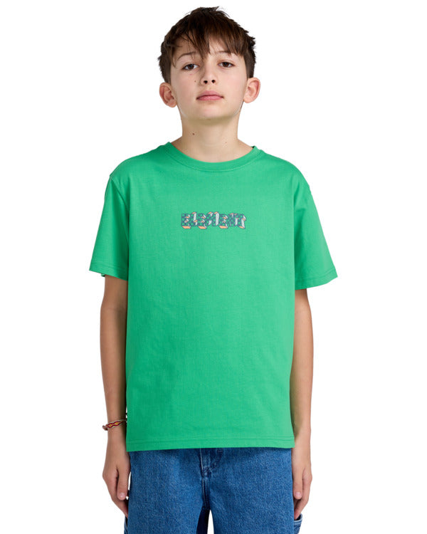 T-Shirt Footsteps verde - 8/16 ANNI