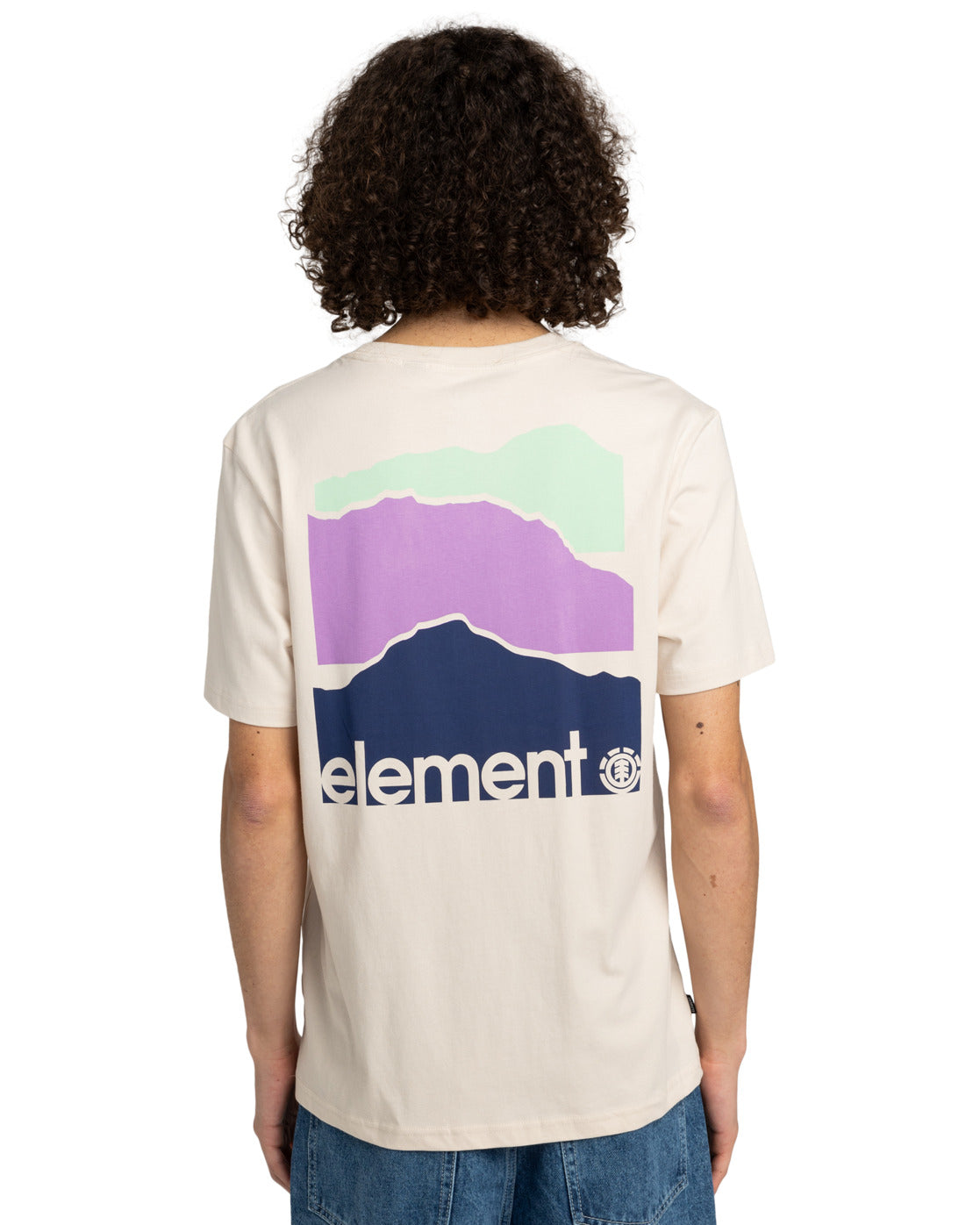 T-Shirt 3 Horizons panna
