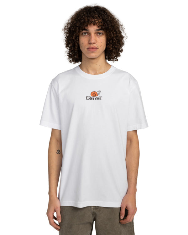 T-Shirt New world bianco