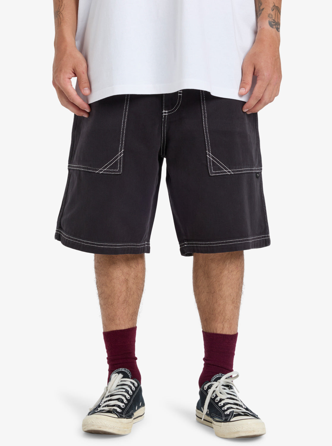 Pantaloncini Mercury denim nero