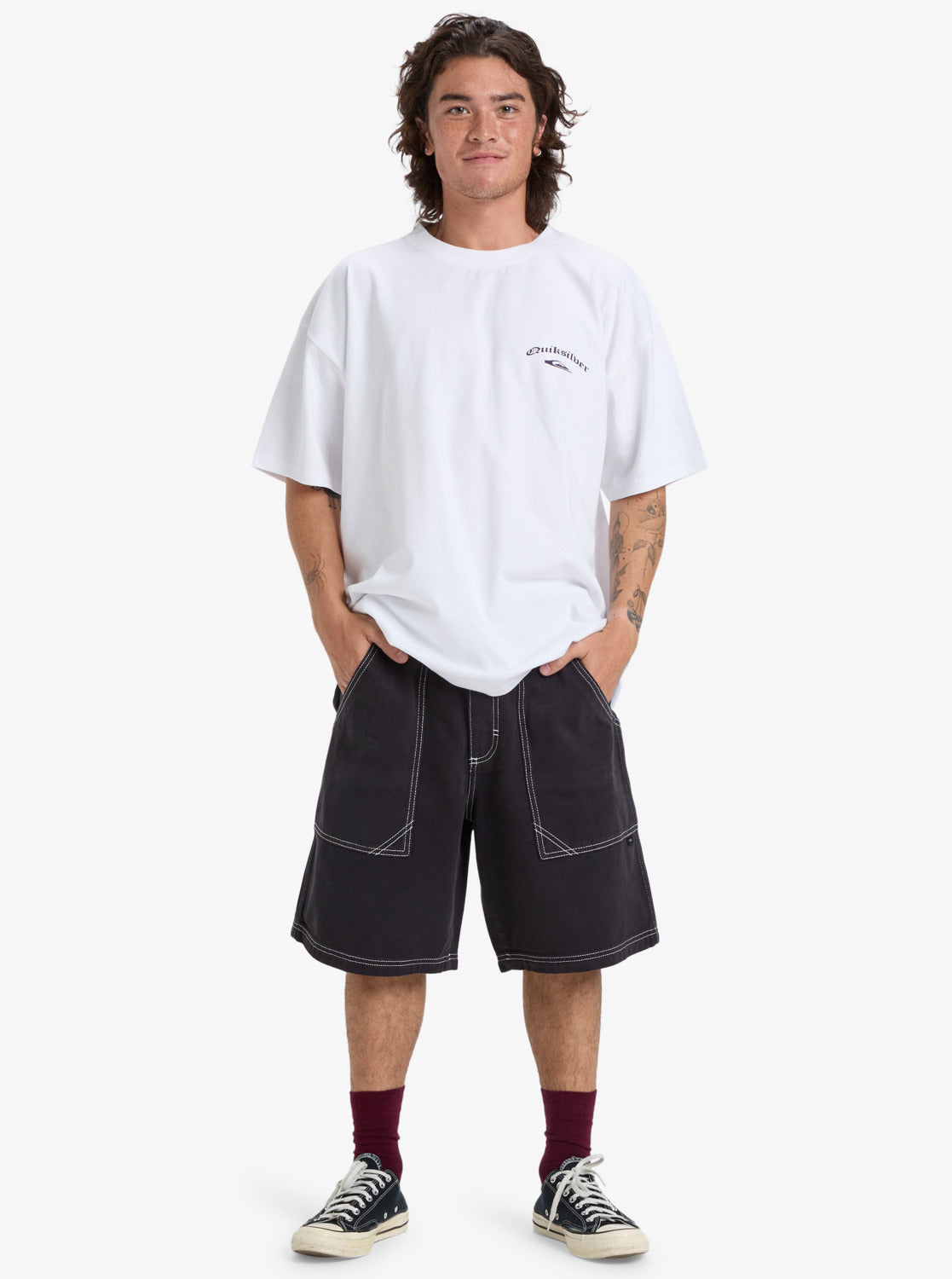 Pantaloncini Mercury denim nero