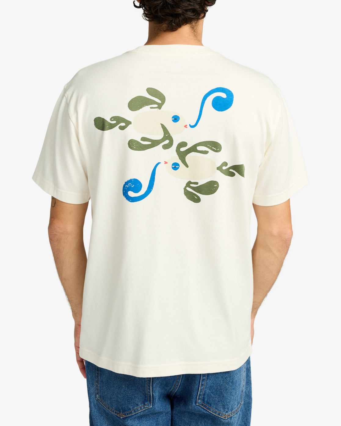 T-Shirt Fishschool panna