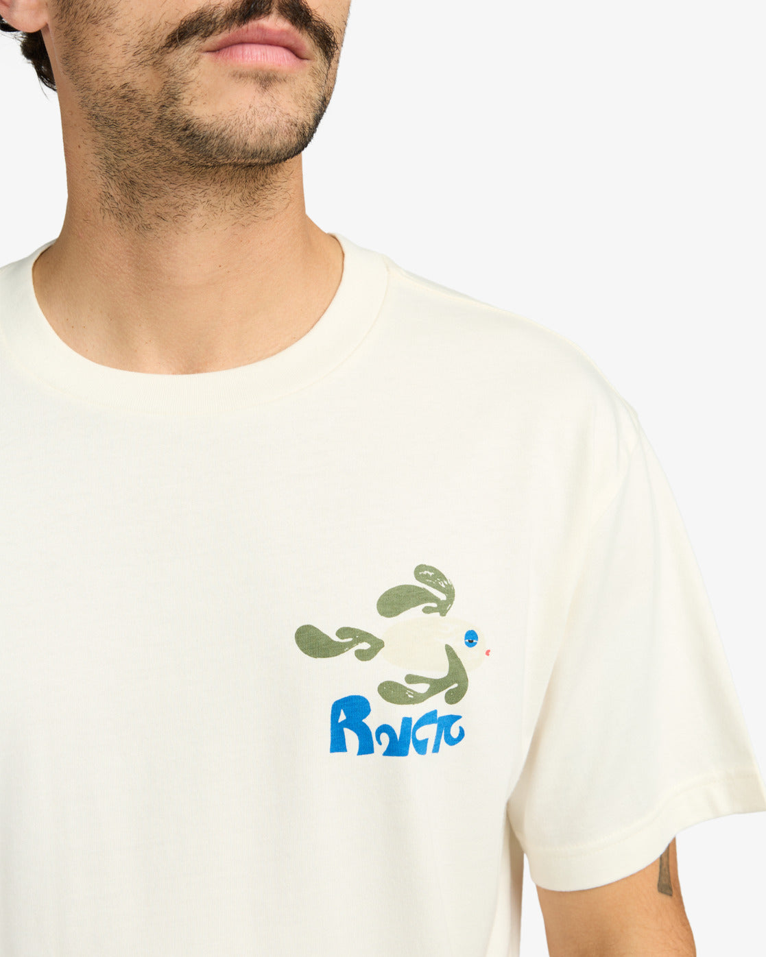T-Shirt Fishschool panna