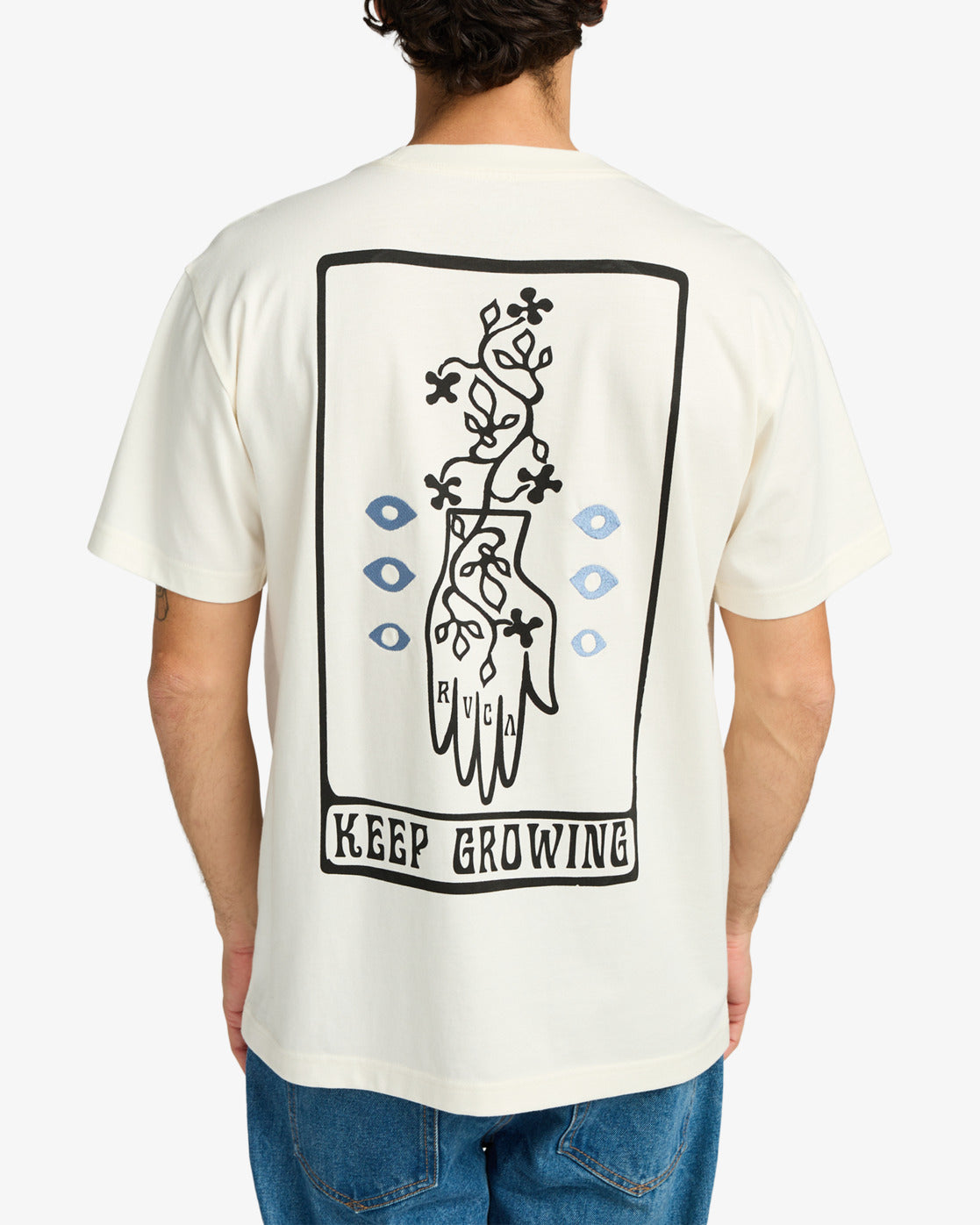 T-Shirt Keep growing panna
