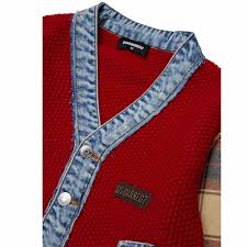Maglioncino DSQUARED in maglia rosso - 12/16 ANNI