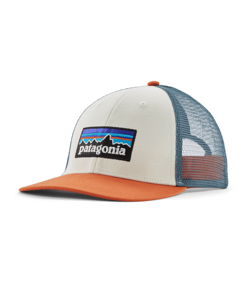 Cappellino Patagonia retinato arancione/bianco/blu