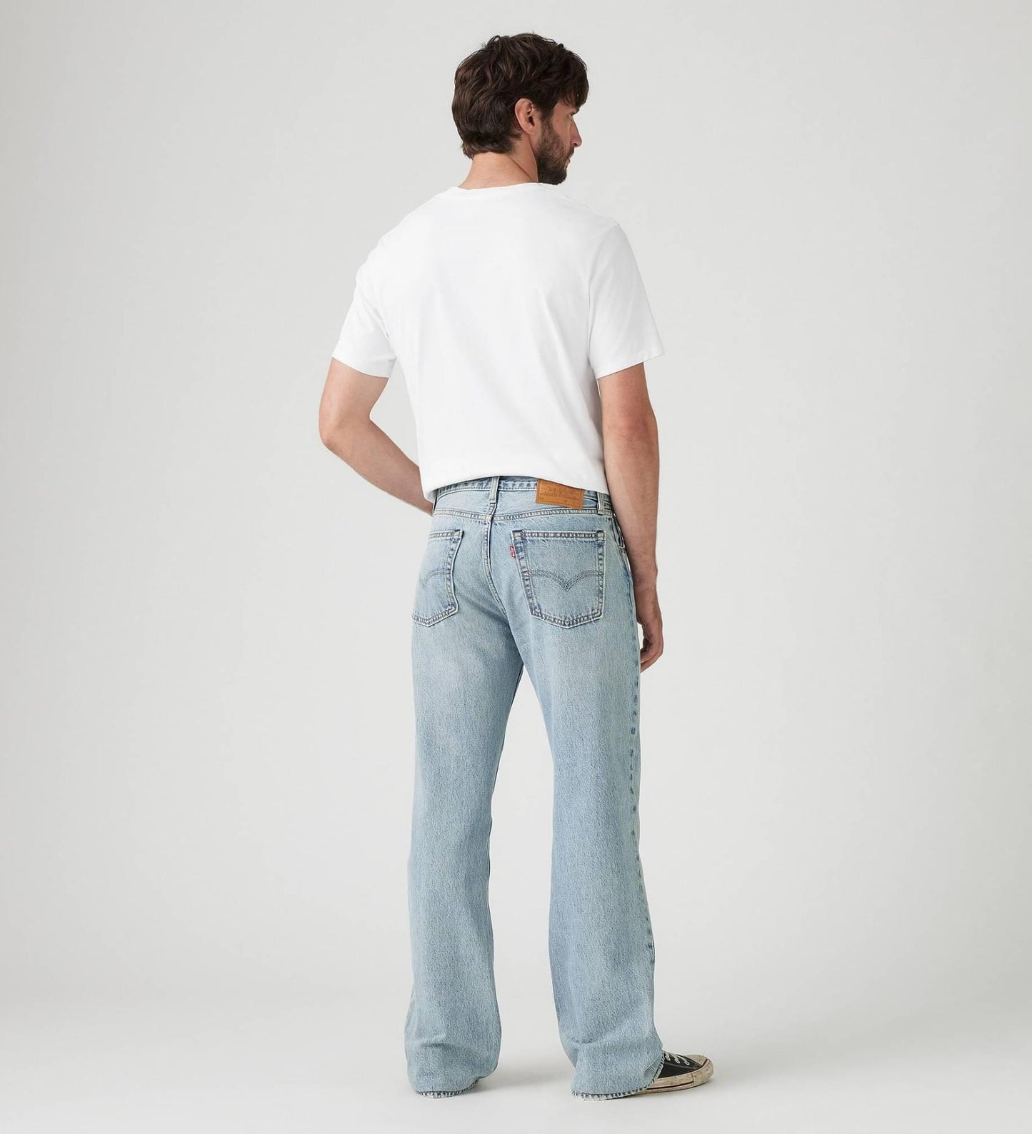 Jeans 567 relaxed flare denim chiaro