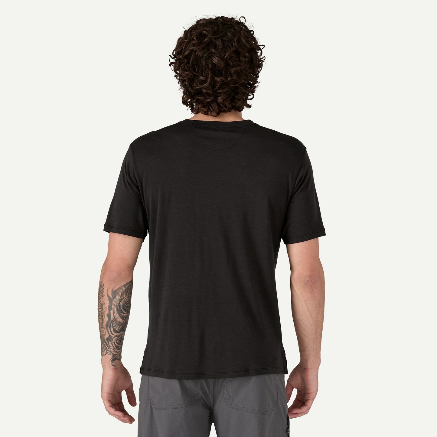 T-shirt tecnica Heritage header nero