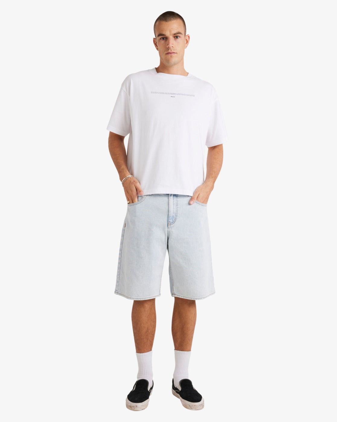 T-Shirt Welcome bianco