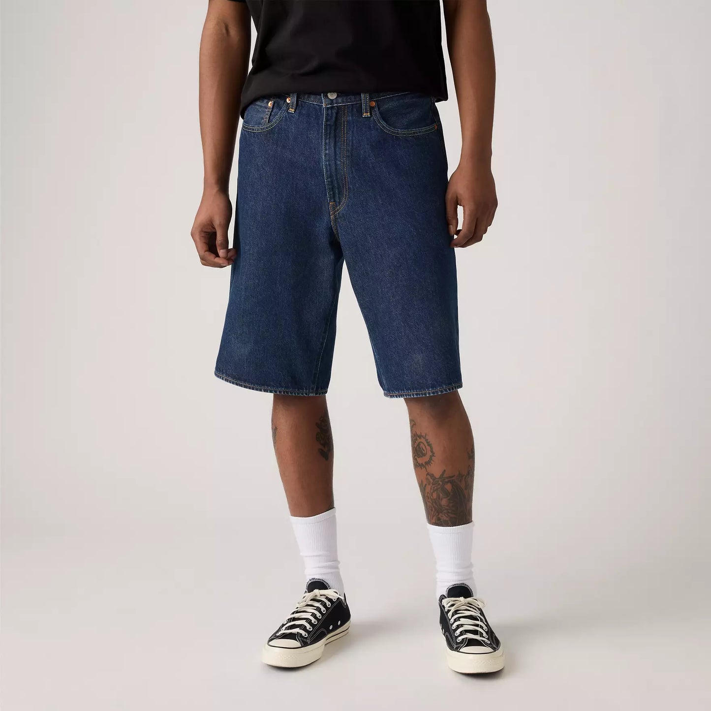 Pantaloncini Levi's® 478 in denim scuro