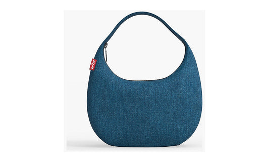 Borsa Baby Brooklyn in denim blu