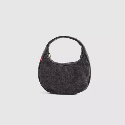 Borsa Baby Brooklyn in denim nero