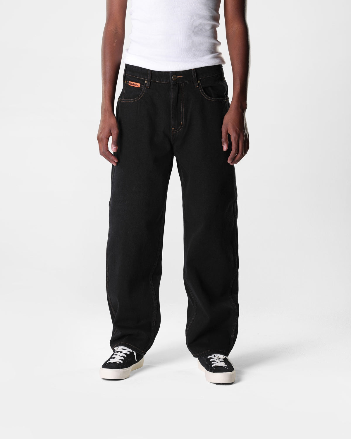 Jeans Butter goods relaxed in denim scuro