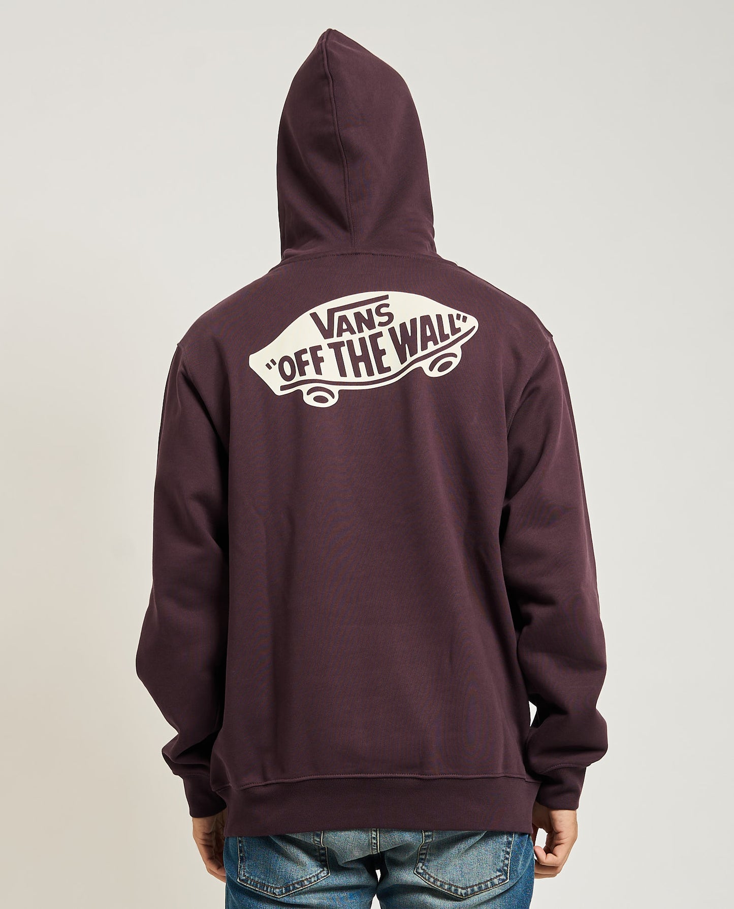 Felpa Style 76 con cappuccio viola