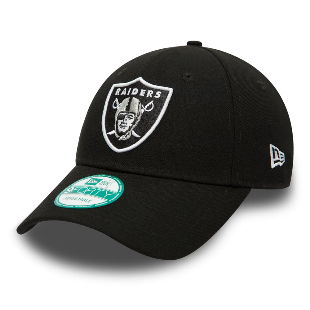 Cappellino 9FORTY Raiders regolabile nero