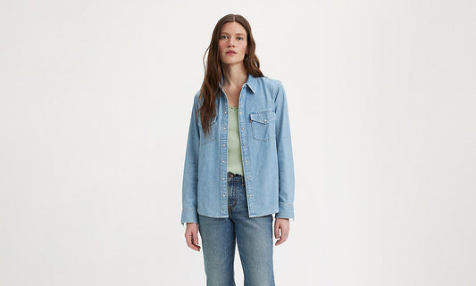 Camicia Iconic denim chiaro