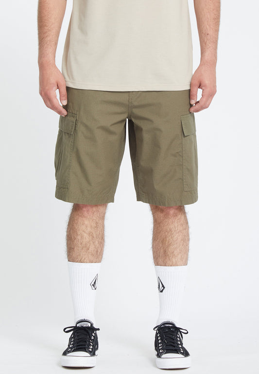 Pantaloncini Strange tripper cargo 22 verde