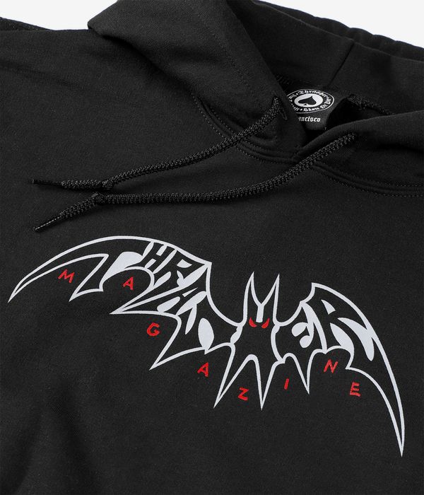 Felpa Sky rat by neckface con cappuccio nero