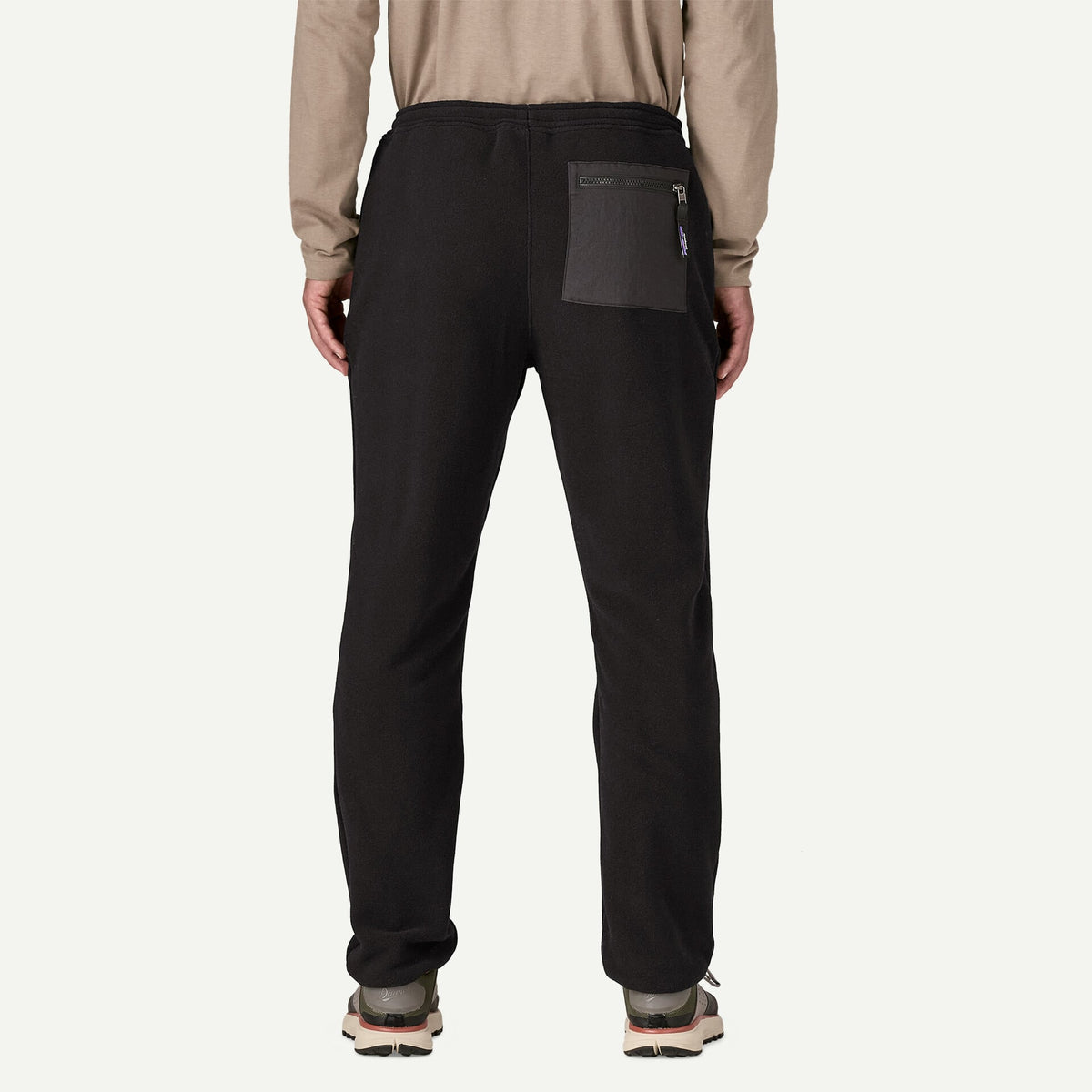 Pantalone Synchilla in pile nero