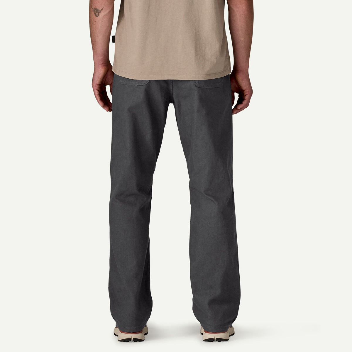Pantalone Point Reyes in canvas nero