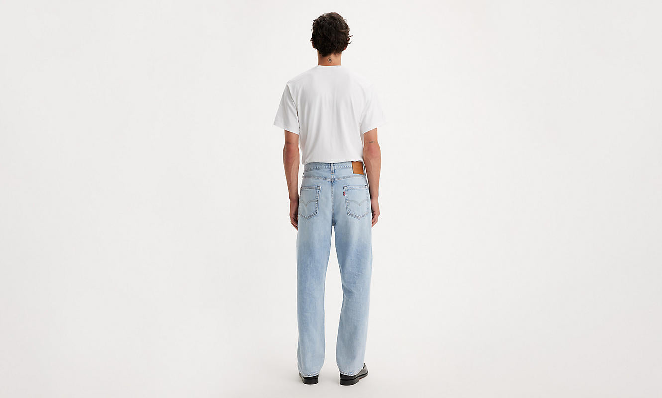 Jeans 568 loose straight denim chiaro