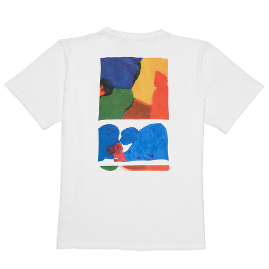 T-Shirt Painting unisex bianco