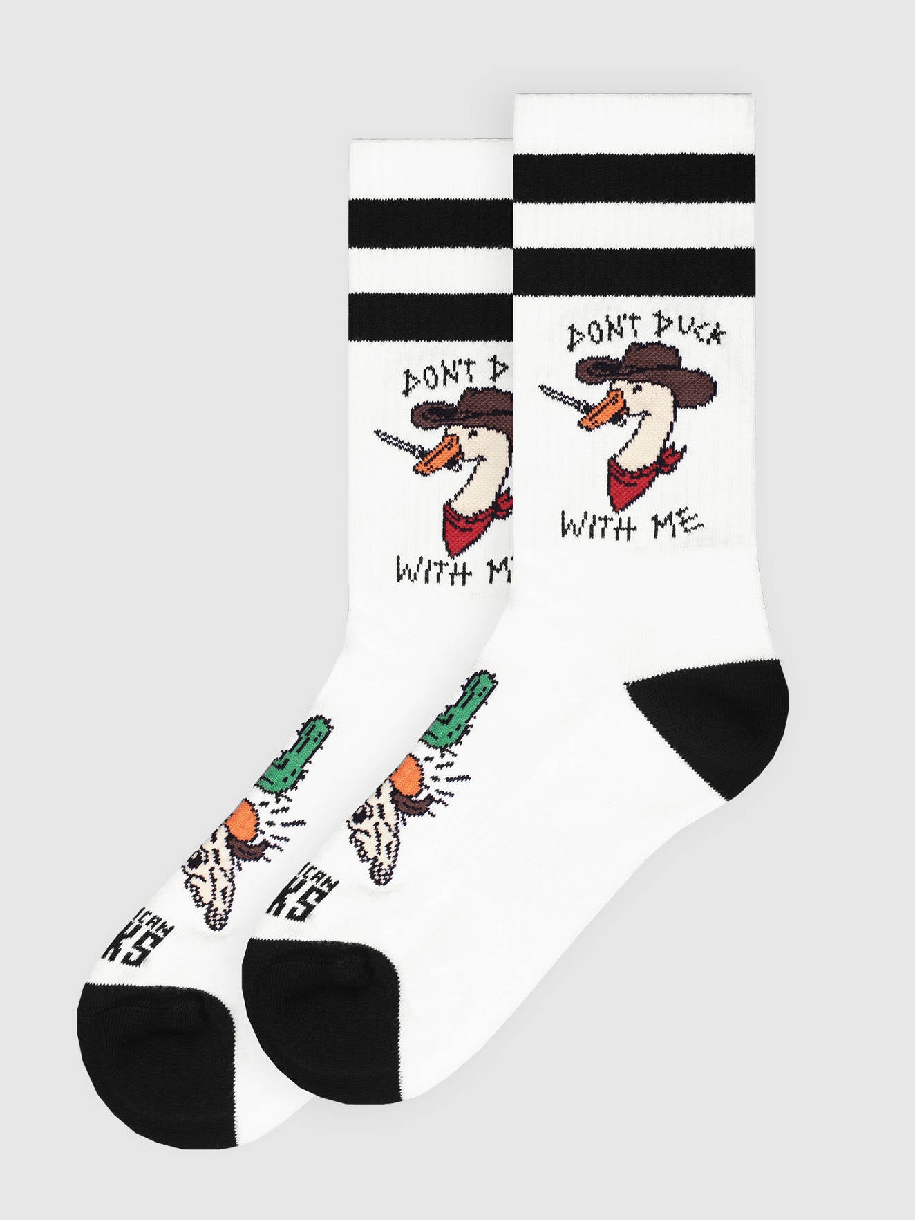 Calze American Socks Don't duck with me