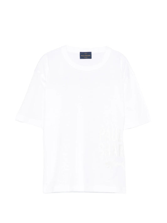 T-Shirt Paul & Shark bianco - 4/12 ANNI