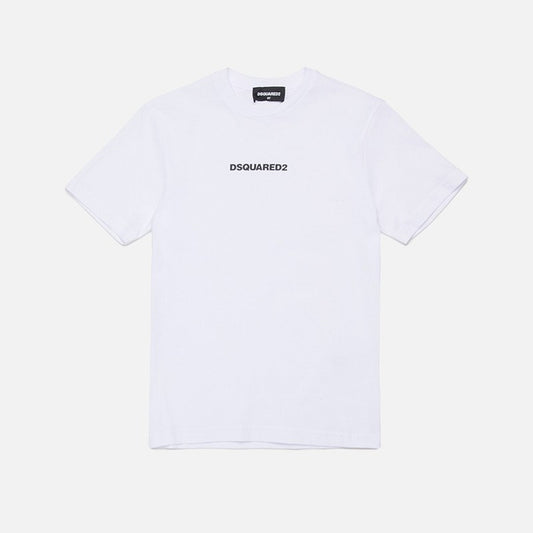 T-shirt DSQUARED2 Slouch bianco - 8/16 ANNI