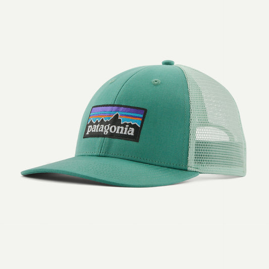 Cappellino Patagonia logo retinato verde
