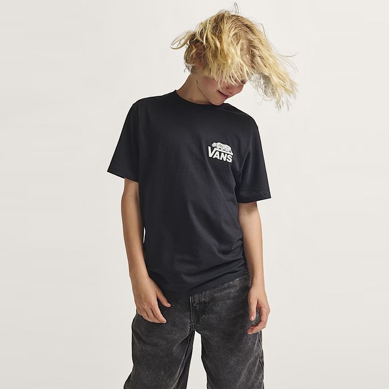 T-shirt Sneaky nero - 8/14 ANNI