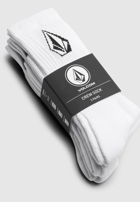 Calze Volcom bianco - 3 paia