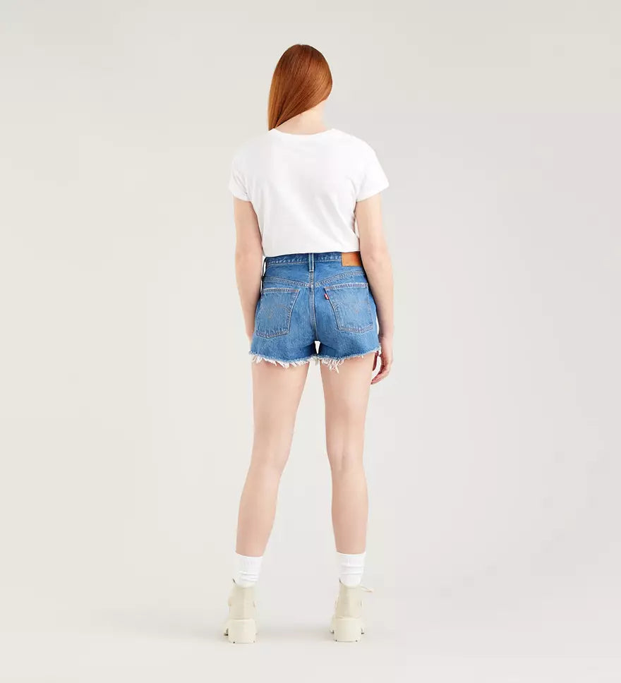 Pantaloncini Jeans 501® original blu